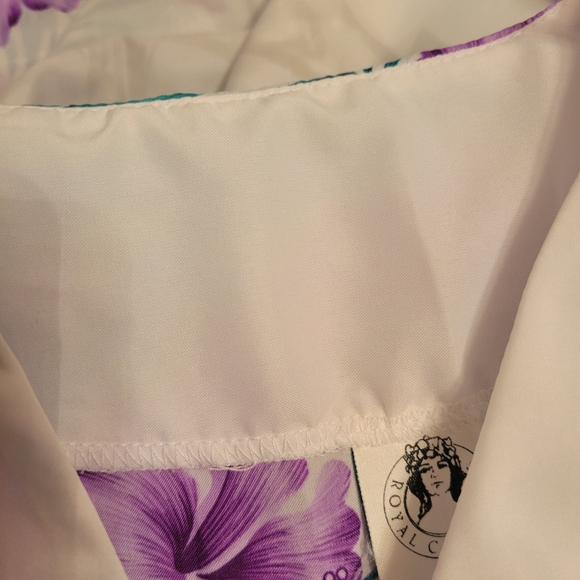 VTG Hawaii Royal Creations Dress Caftan Muumuu ~ OSFM ~ Plus ~ Maternity… - Picture 12 of 16